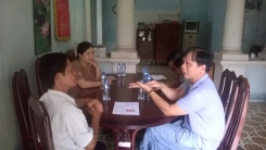 TS Hoàng Anh Tuấn, Giám đốc Bảo tàng Lịch sử TPHCM đang trao đổi công việc với Bảo tàng Đồng Tháp
